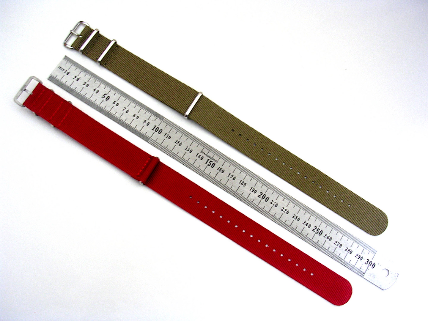 NATO® strap G10 Ballistic nylon military MoD diver Sport watch band Stitched USA