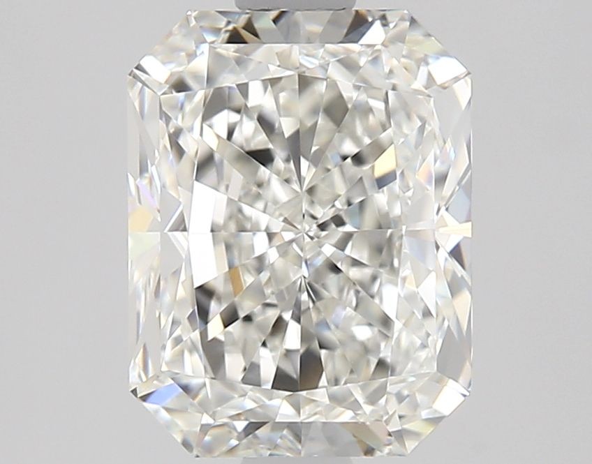 Radiant Cut 2.01 Carat Cert. GIA Natural Mined Diamond Loose H color IF clarity