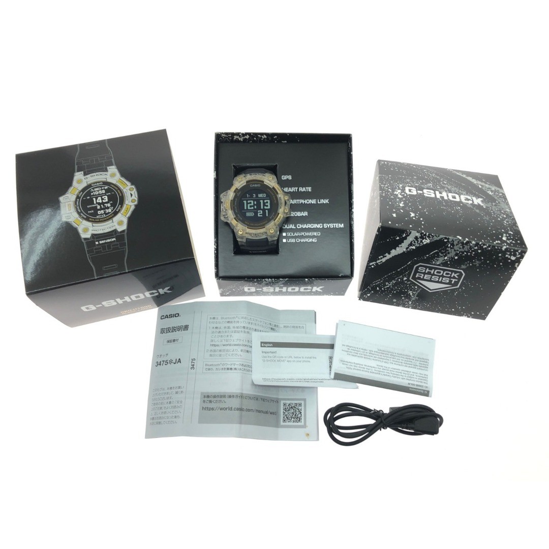 CASIO Men s Wristwatch Digital Radio Solar G-Shock G-Shock G Squad GBD H1000