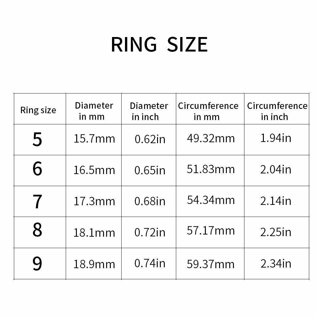 7pcs Flexible Silicone Wedding Ring Womens Engagement Sport Rubber Band Size 5-9