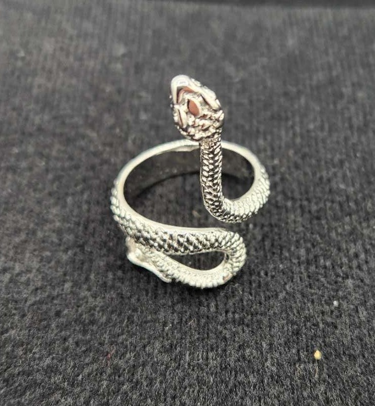 New! Adjustable Snake Rings for girls, Stainless steel