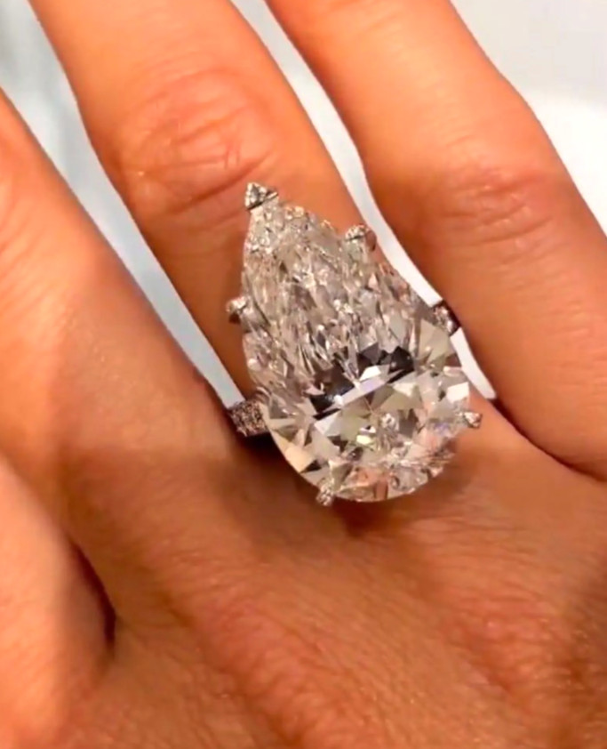 925 Silver, Off White Diamond Ring with Accents, RARE 33 Ct Certified Treated