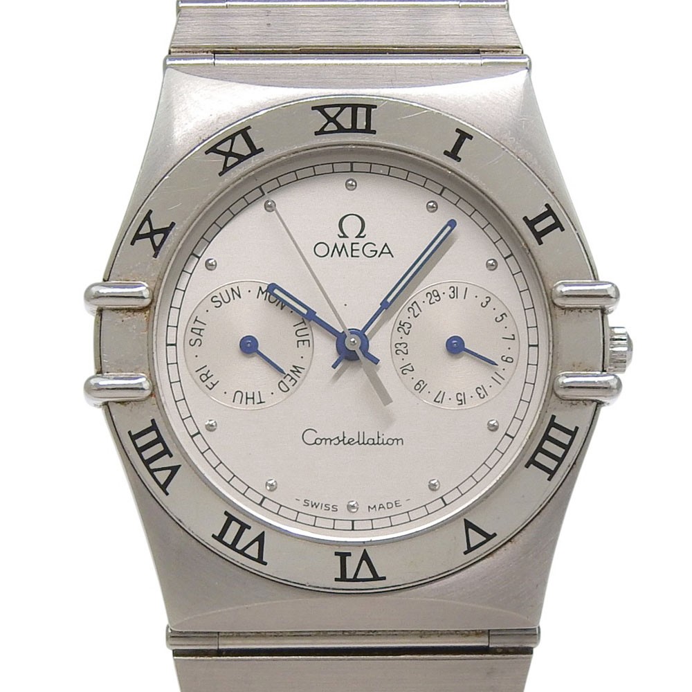 OMEGA Constellation Watches 1502.30 Day date SilverDial Stainless Steel Qu…