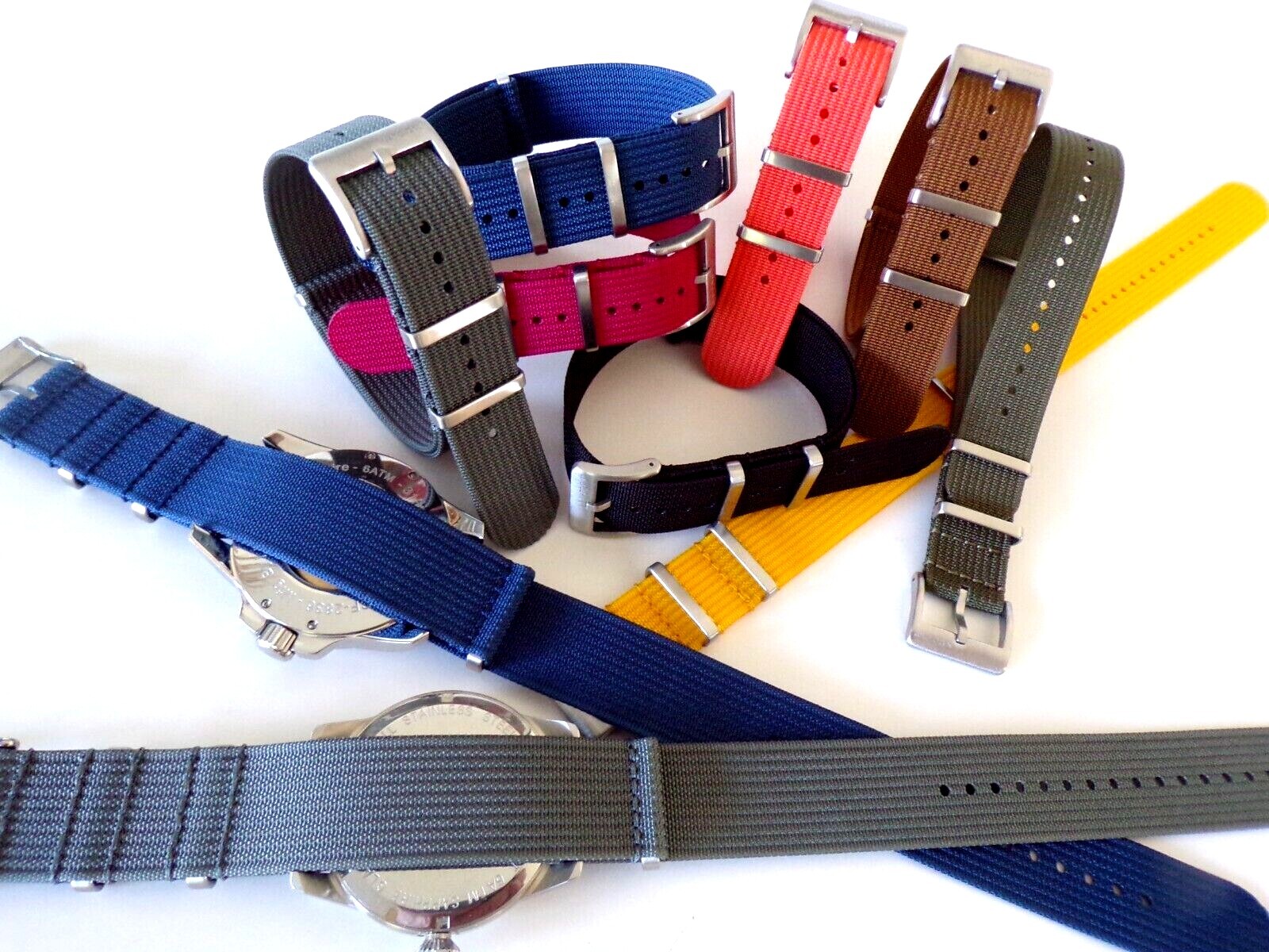 NATO G10 ® NEW RIBBED Xtreme WR Nylon military RAF watch band Pilot strap IW usa