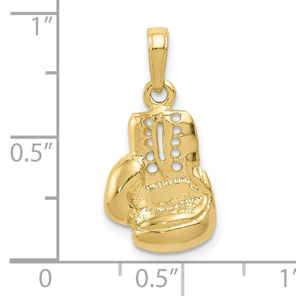 10K Lg Boxing Glove Charm 10K4962