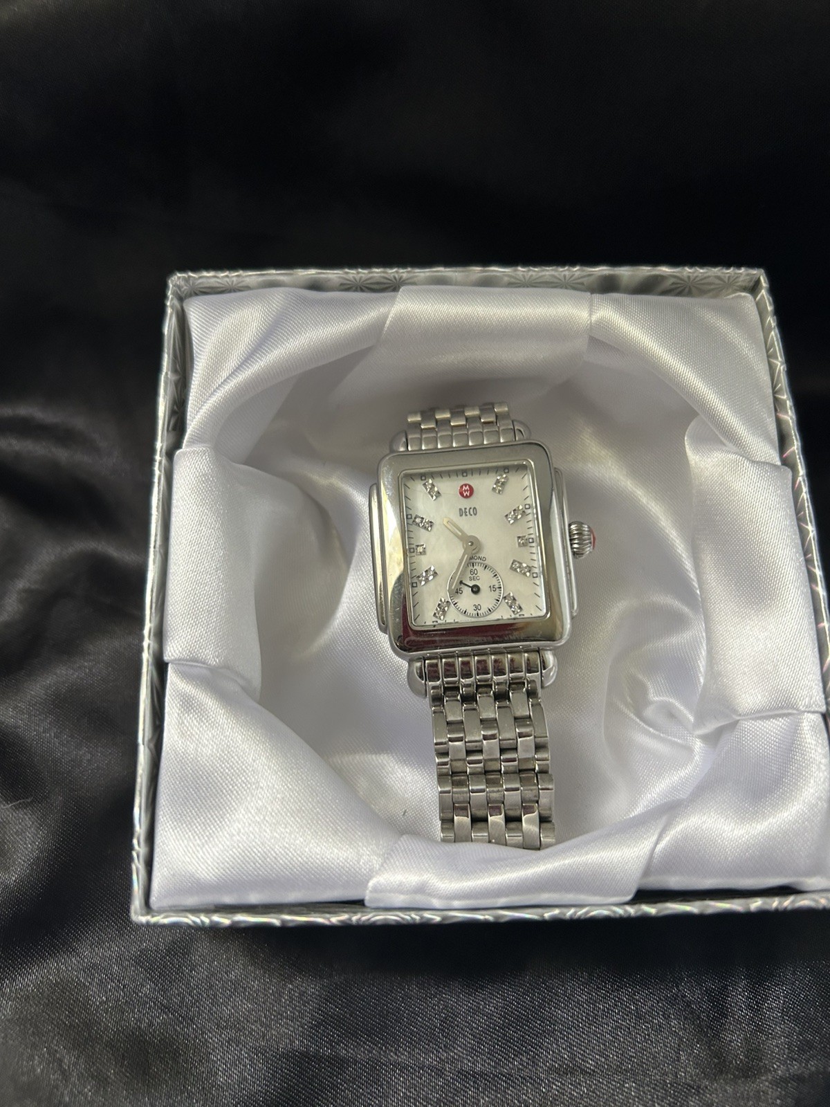 michele deco diamond watch