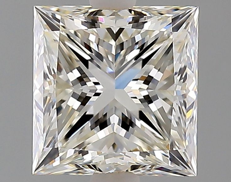 2 CT Certified AGI Princess Cut Natural Mined Diamond Loose H color VVS1 clarity