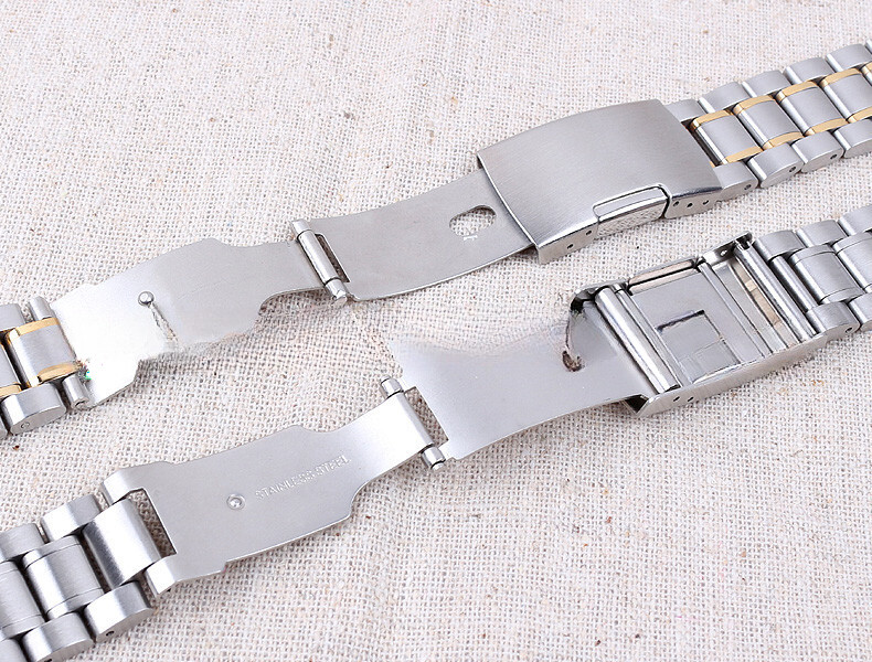 High Quality Solid Stainless Steel Watch Strap Band metal 14/16/18/20/22/24/26mm