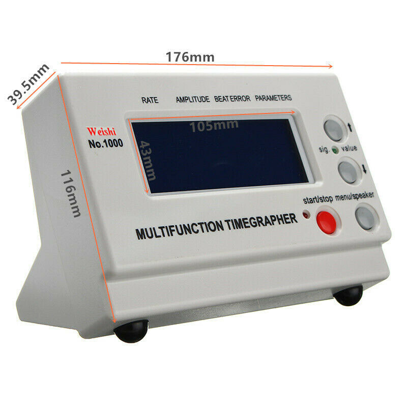 Watch Tester Timing Multifunction Timegrapher NO.1000 Watchmaker Tools Machine