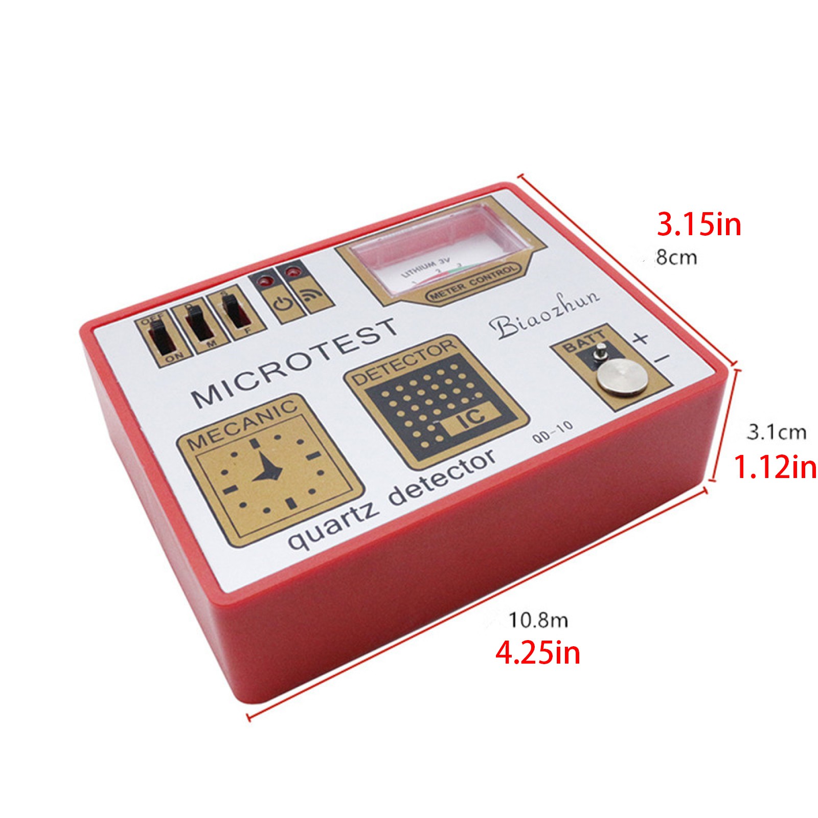 Lightweight Universal Watch Demagnetizor Watchmaker Tester Detector Degausser