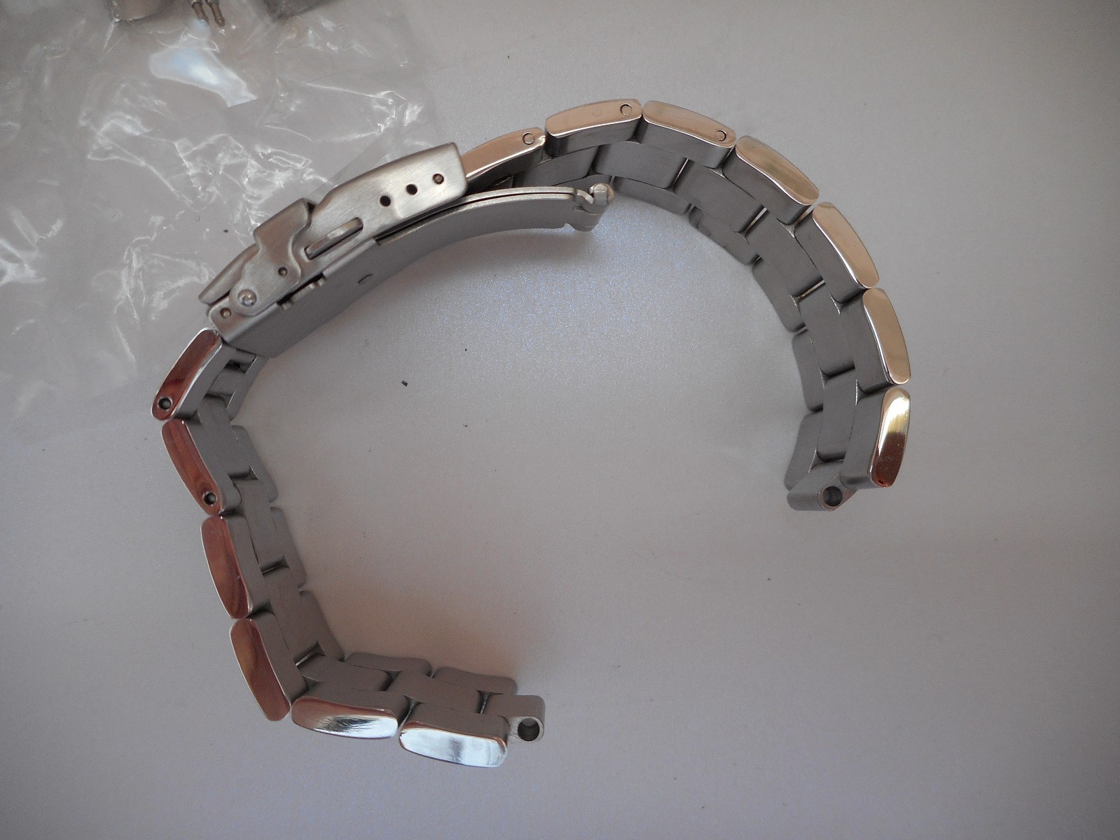 Mens 22mm Curved End OYSTER Solid Stainless Steel Brushed Watch bracelet SKX007J