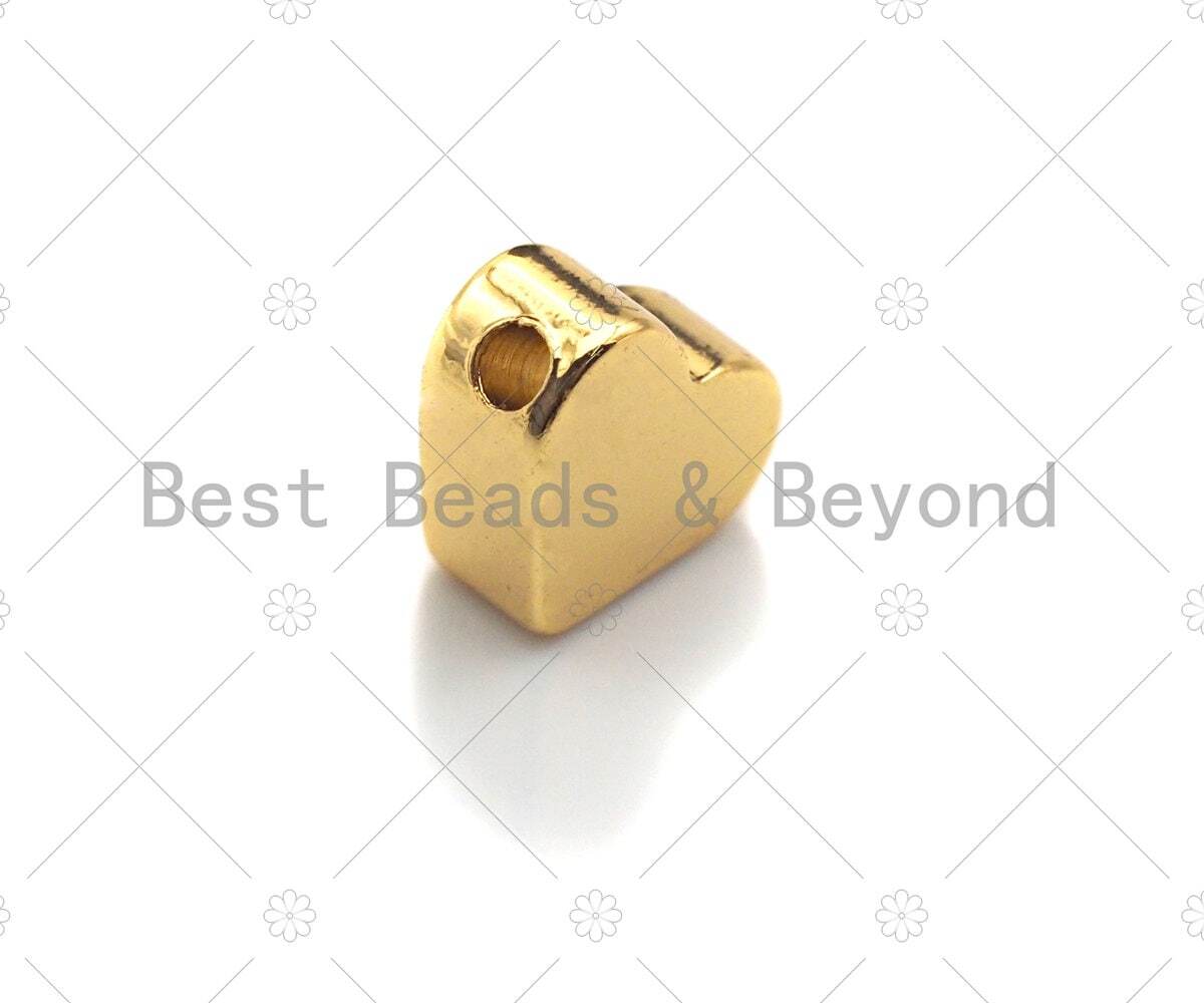 5pc/10pc Heart Shape Spacer Beads Charm for Jewelry Making, 3x7mm – sku#Y306