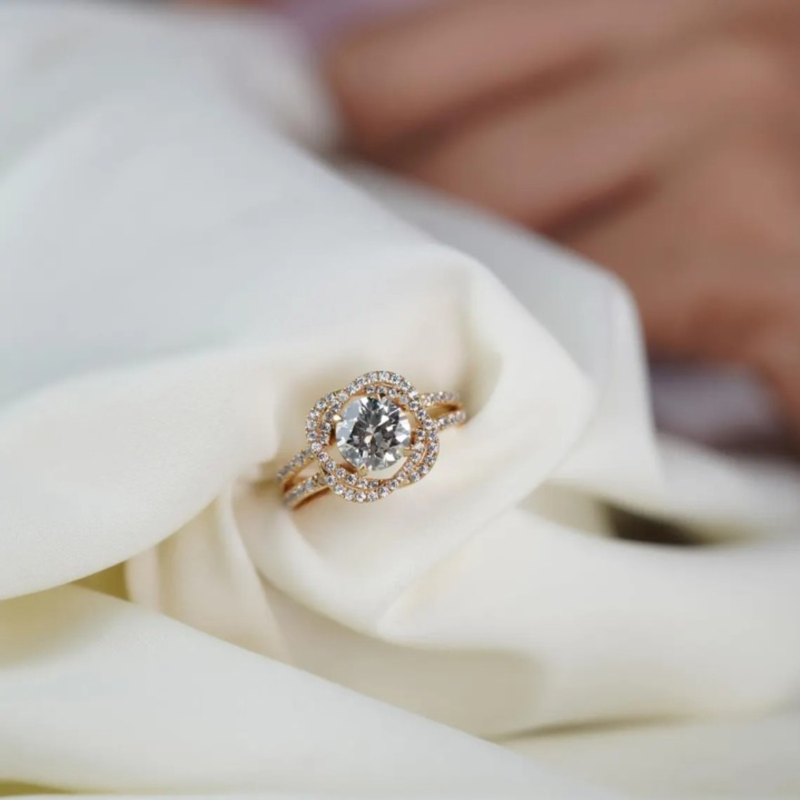 Solid 14k Yellow Gold 1.50 CT Lab Grown Diamond Ring | Round Cut Certified Gift