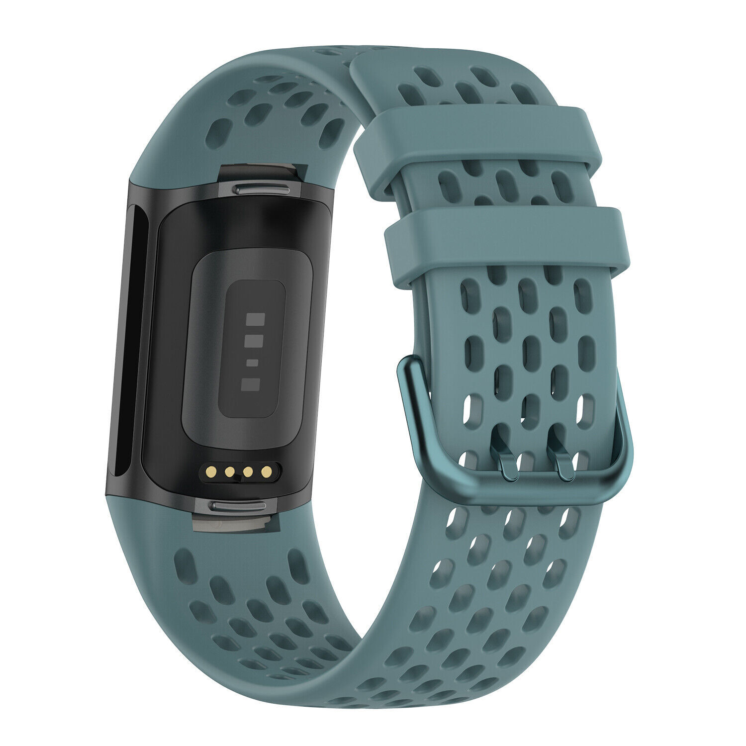 For Fitbit Charge 5/ Charge 6 Silicone Sports Replacement Breathable Band Strap