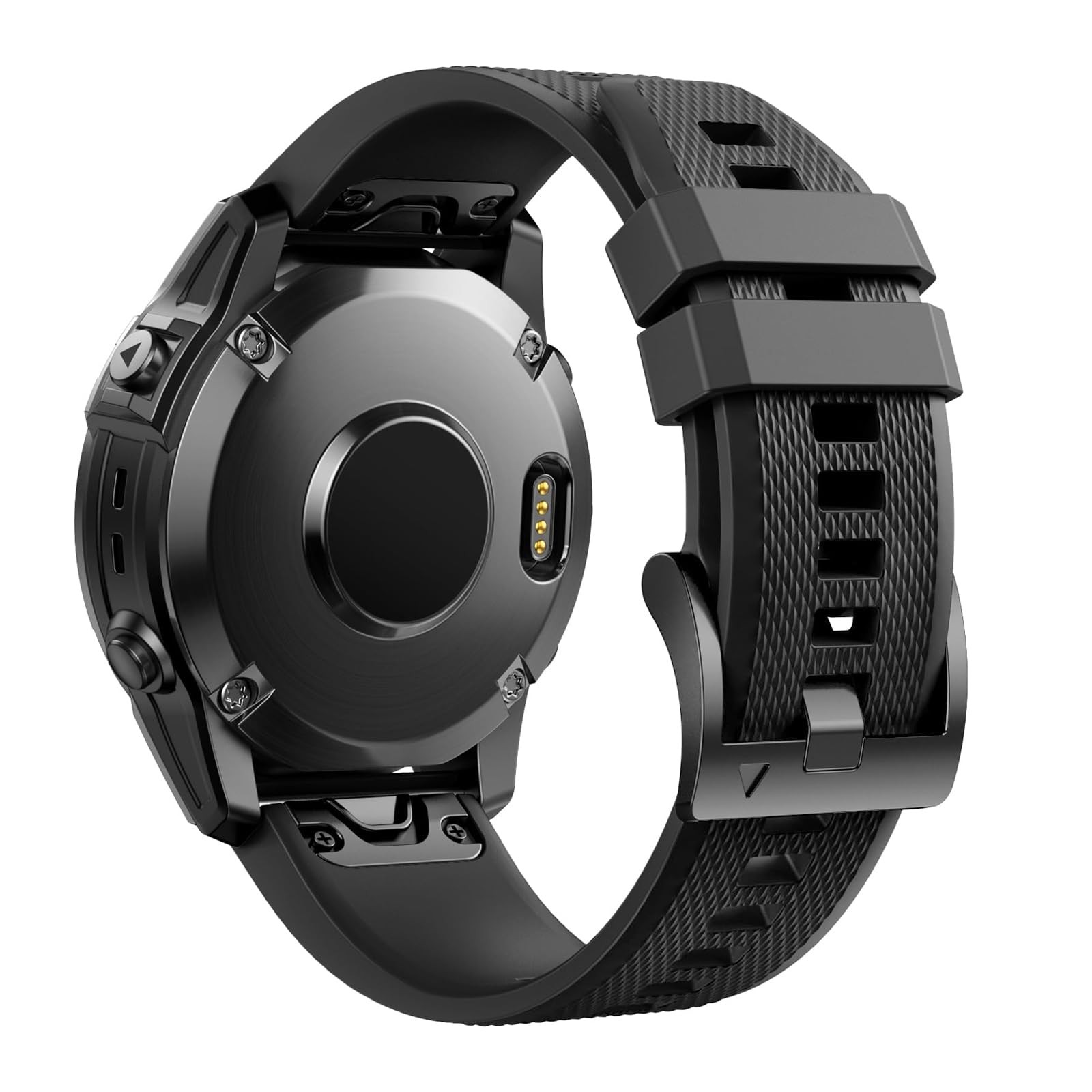 22mm Quick Fit Release Rubber Watch Band For Garmin Fenix 8 Pro 47 E 8 7 6 Pro 5