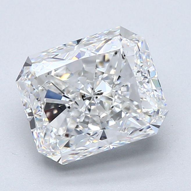 Radiant Cut 3.01 CT Cert. AGI Natural Mined Diamond Loose D color VS2 clarity