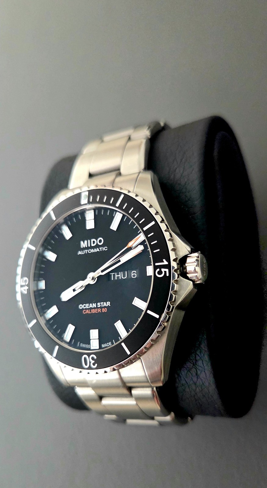Mido Ocean Star Captain Automatic 42.5mm Black Dial, Day/Date M026.430.11.051.00