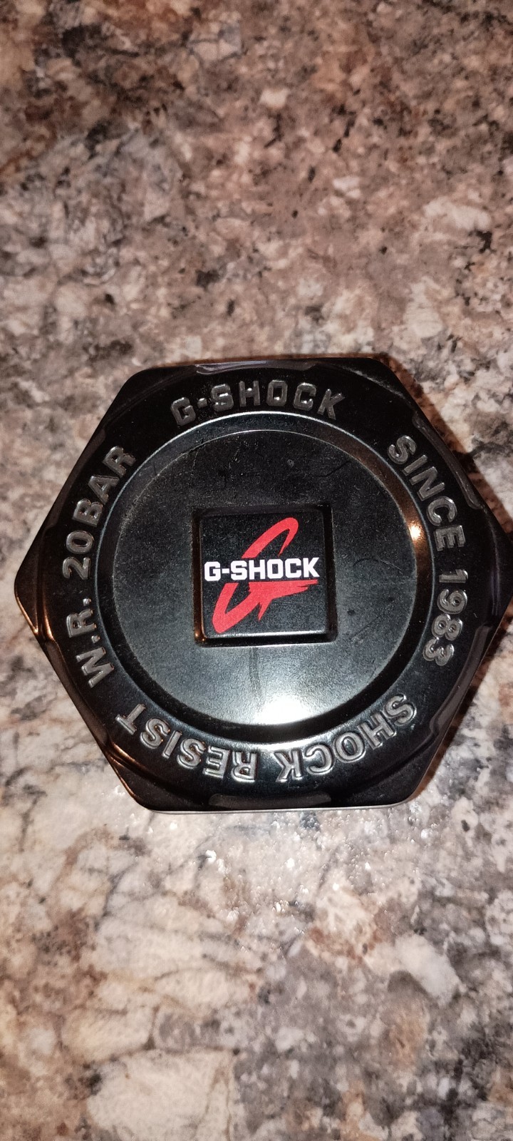 CASIO G SHOCK Watch AWG-M100A Black Blue