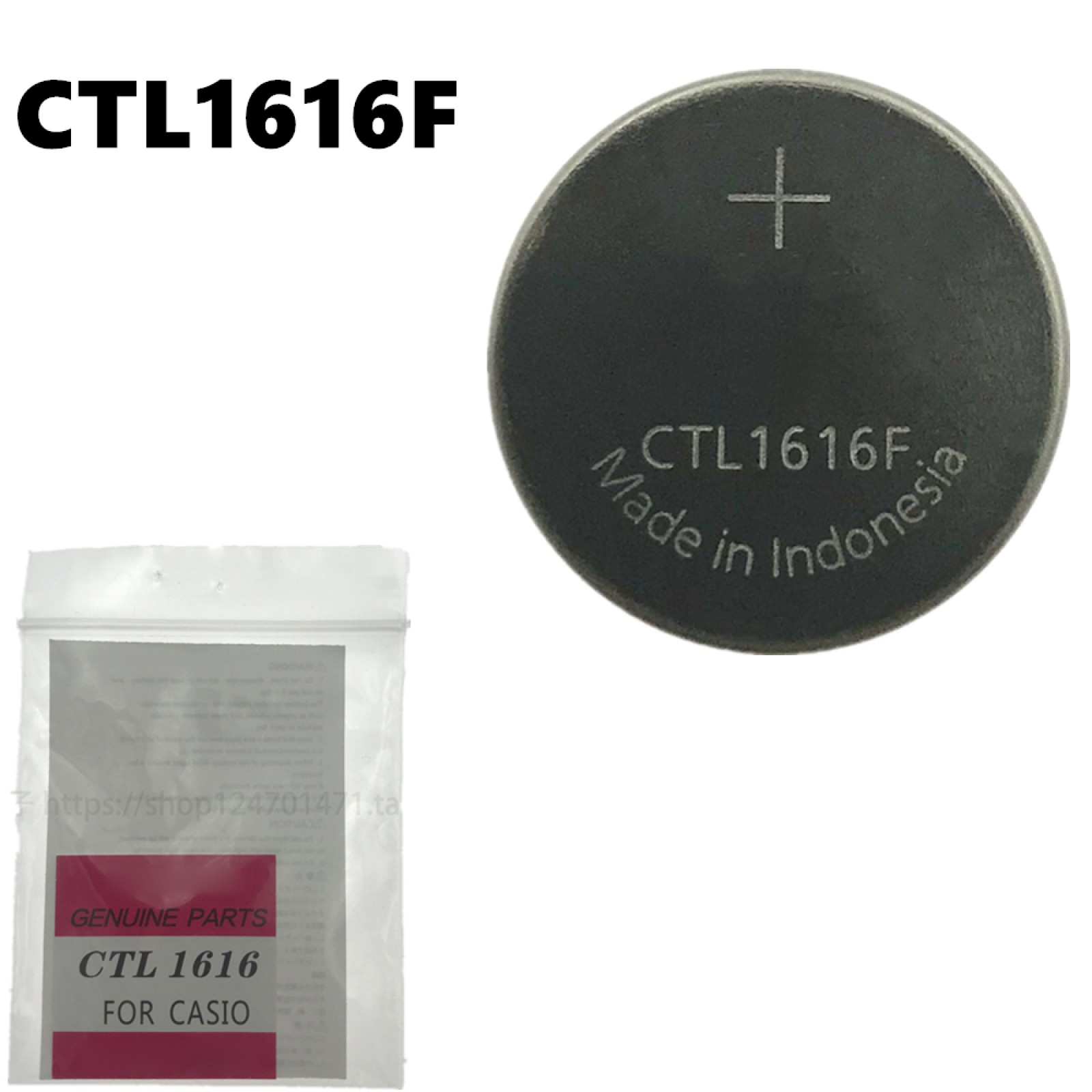 CTL1616 CTL1616F 1616 CTL Solar Power Rechargeable Battery New Genuine Parts C