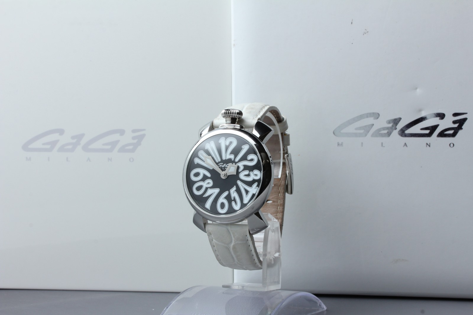 [Near MINT w/Box] GaGa MILANO MANUALE 40 5020 Men’s Quartz Watch From JAPAN