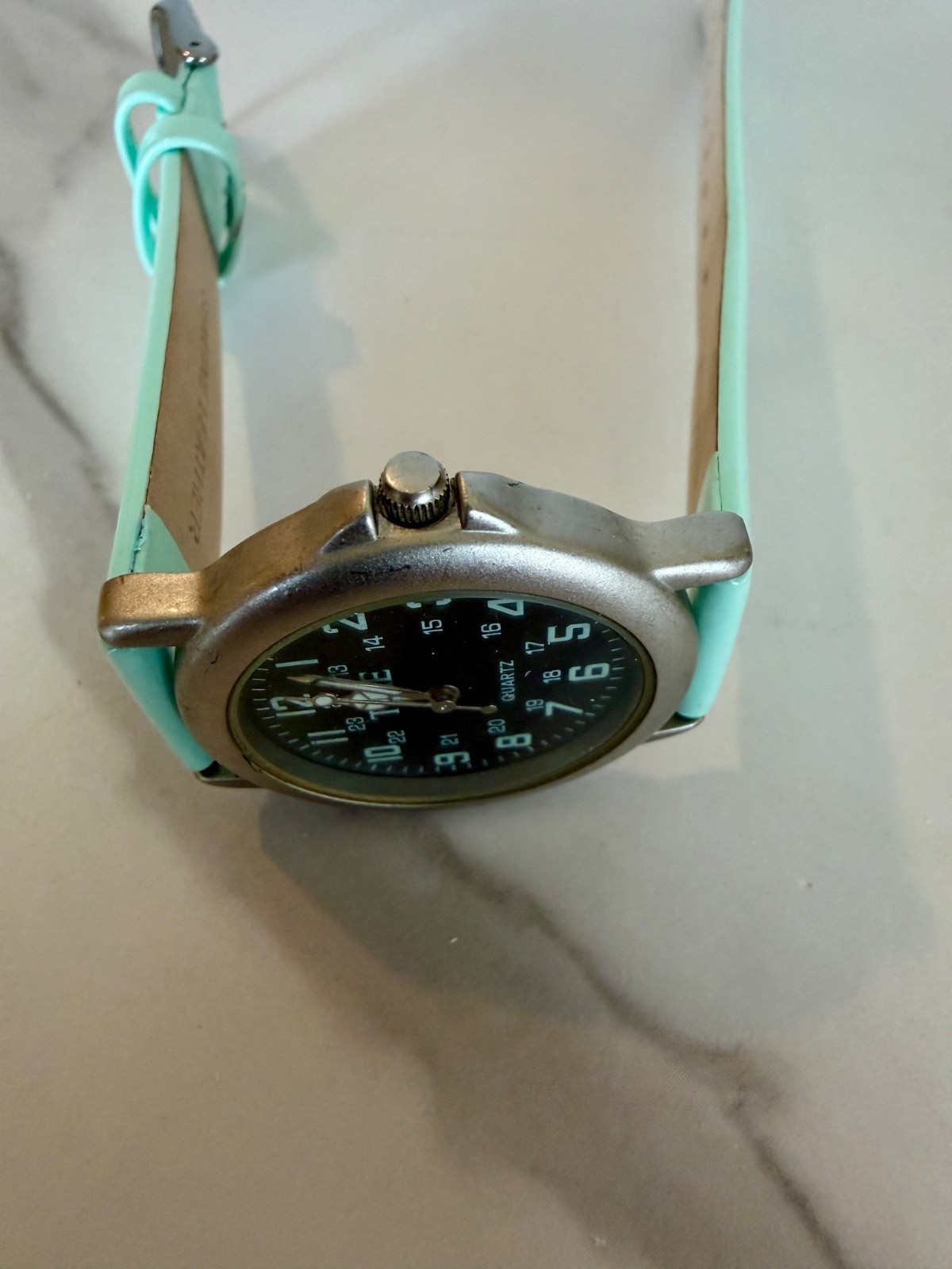 Timex weekender watch 34mm, Blackdial 24-hour military Quart Watch
