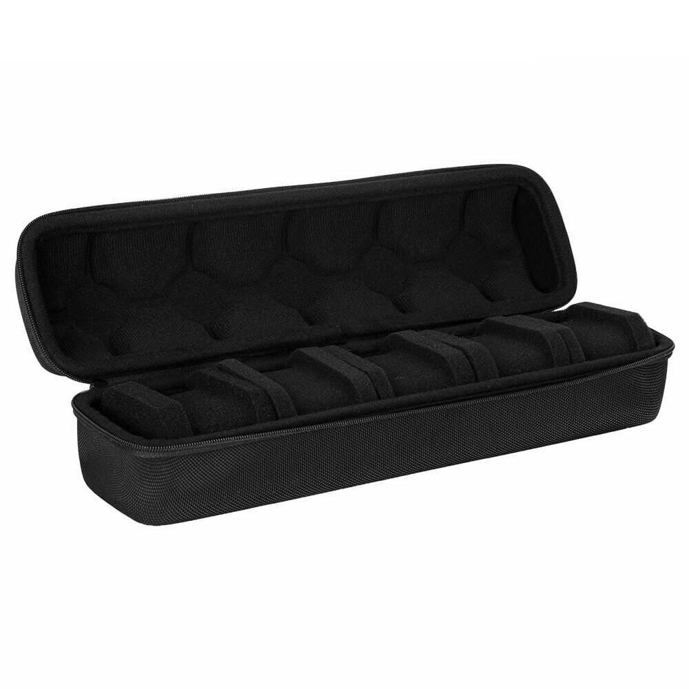Portable Watch Storage Box Collector Travel Wrist Watch Organizer Case Holder**