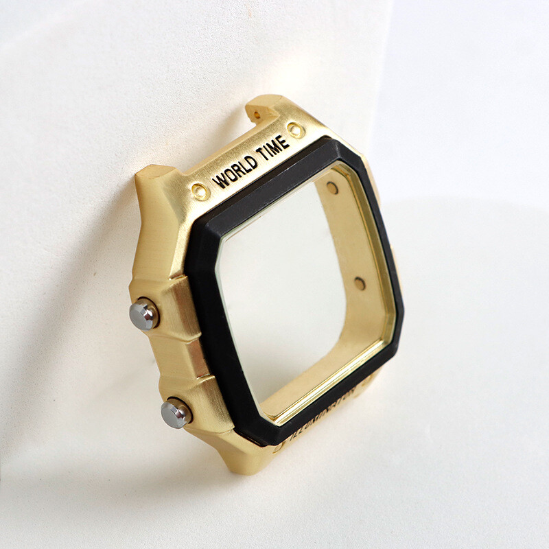 New Modified Steel Watch Case Shell Metal Case Fits For Casio AE1200 AE1300