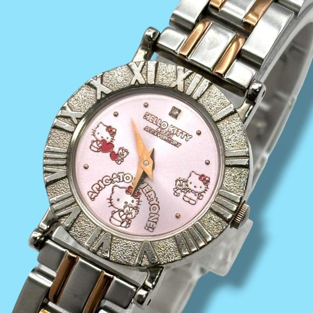 Limited Edition Condition Working Sanrio Hello Kitty 40th Anniversary Wristwatch