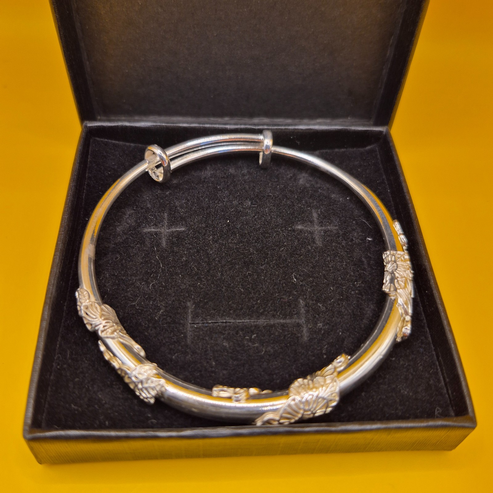 3x Silver Bracelets 999 Pure Silver Stamped