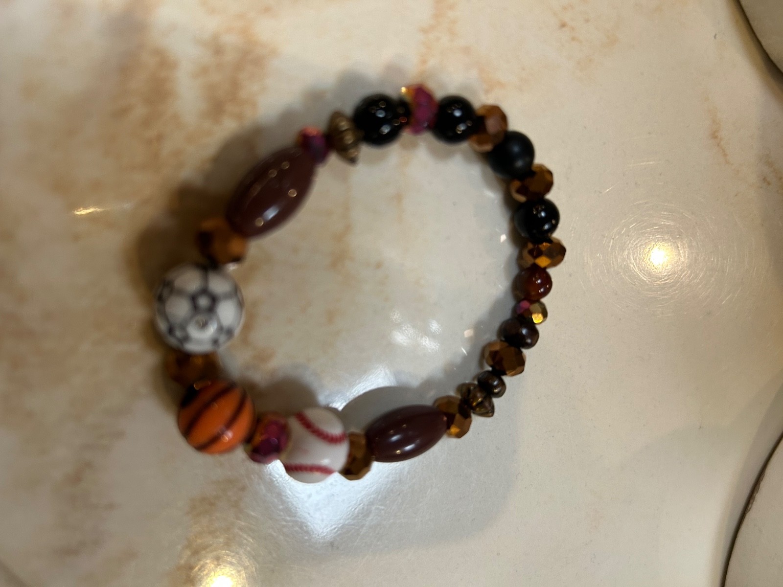 Multi sport bracelet. One size fits most.