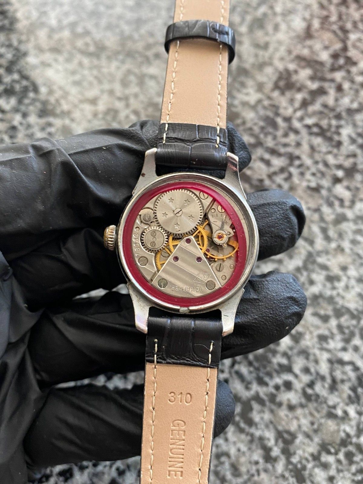 Vintage PChZ Watch Soviet mechanical Original 16 jewels Wristwach Rare USSR