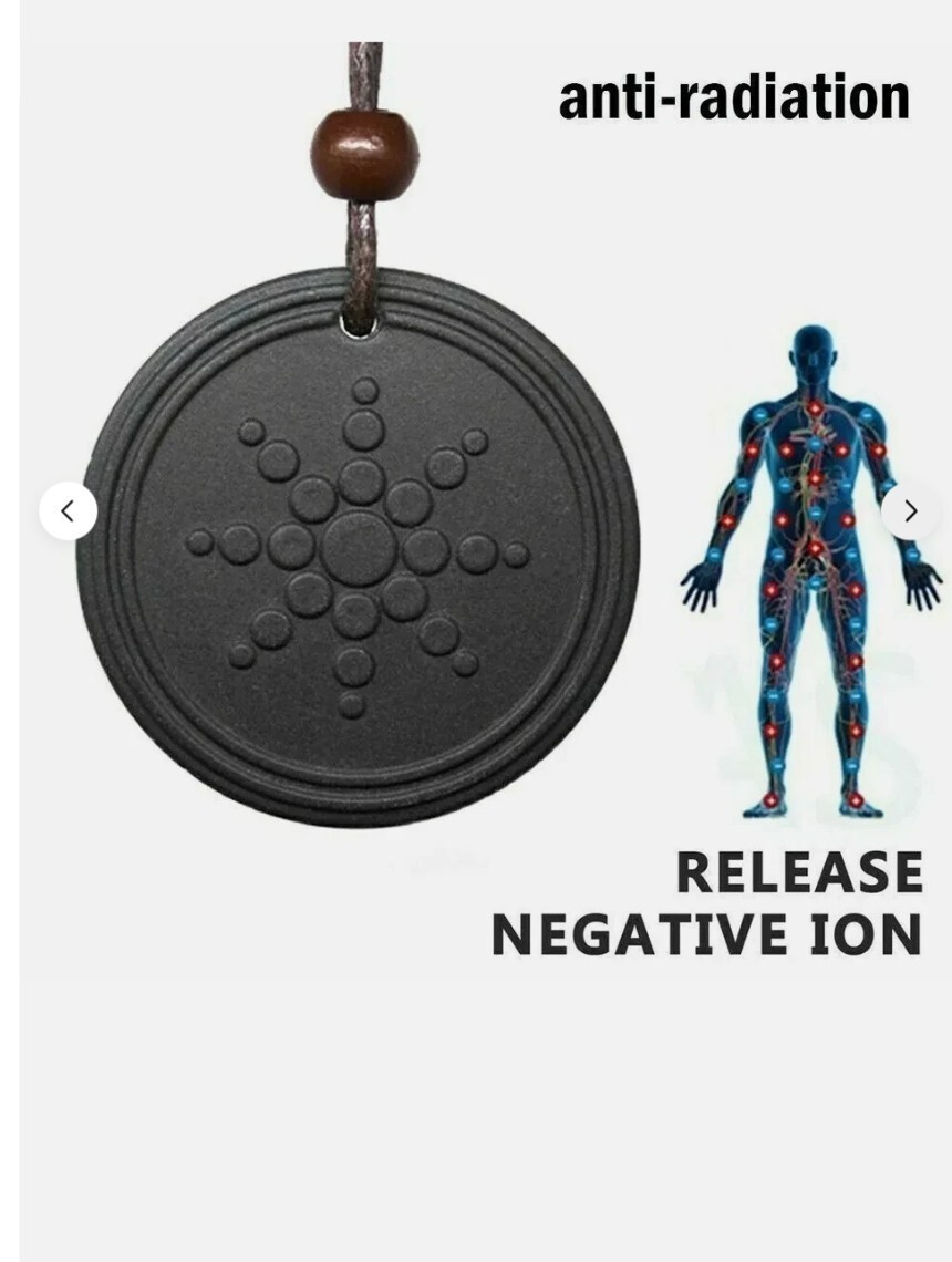 Energy Quantum Powerful Scalar Bio Pendant Necklace for Women Men Unisex – 2PCS
