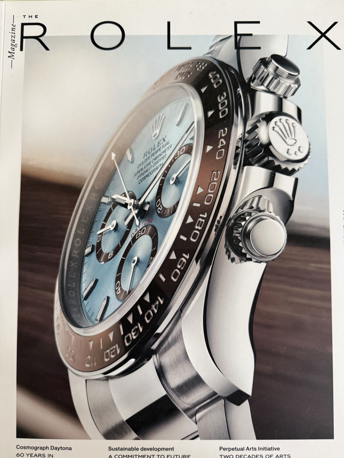 Rolex Cosmograph Daytona Watch Catalog Magazine Issue 11 Daytona Cover 2010-Now