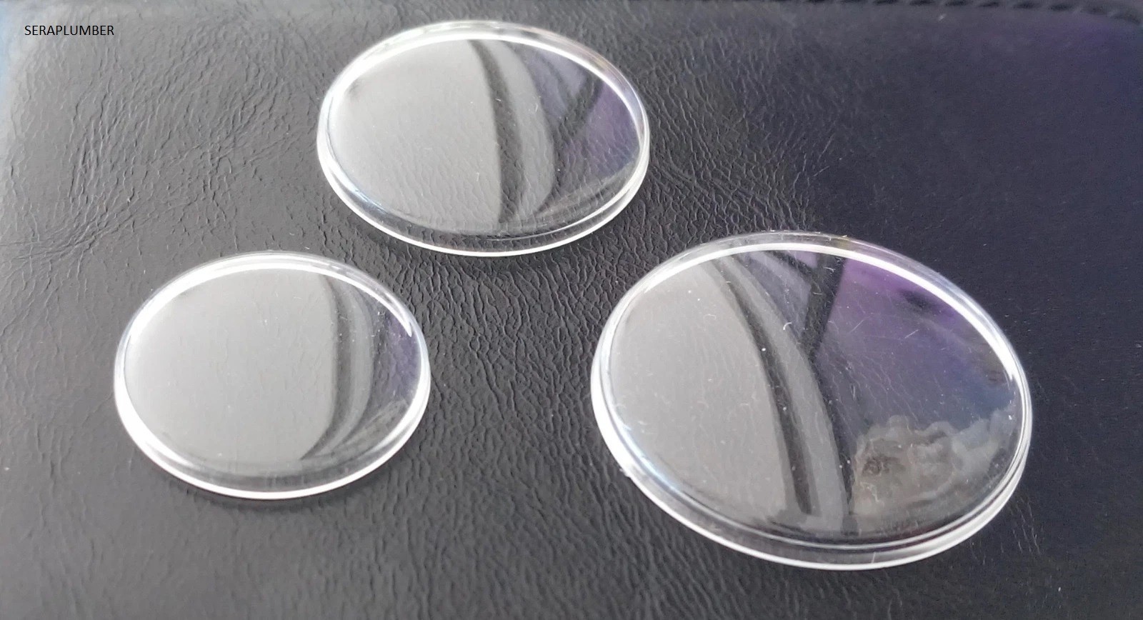 Chrystal HI DOME Acrylic Watch Glass From 23.0mm to 32.4mm