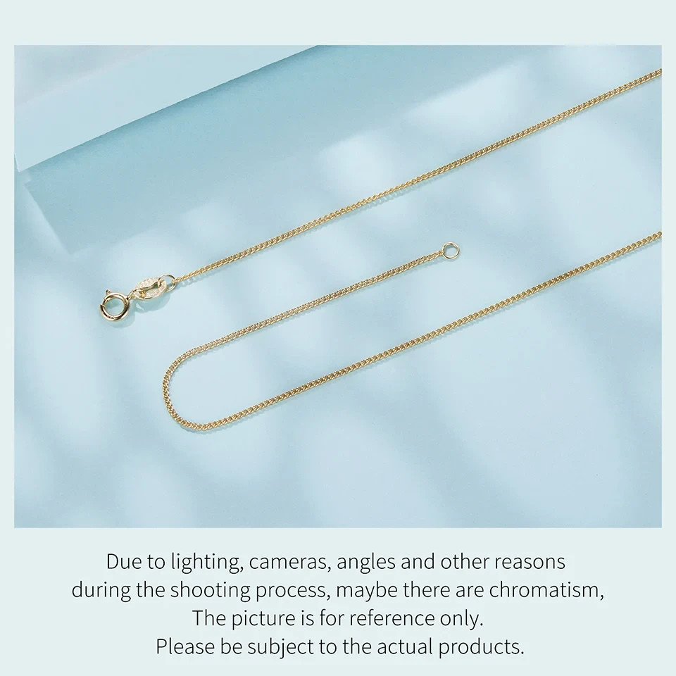 925 Sterling Silver Chain Necklace All Sizes Stamped .925 – Free Shipping USA