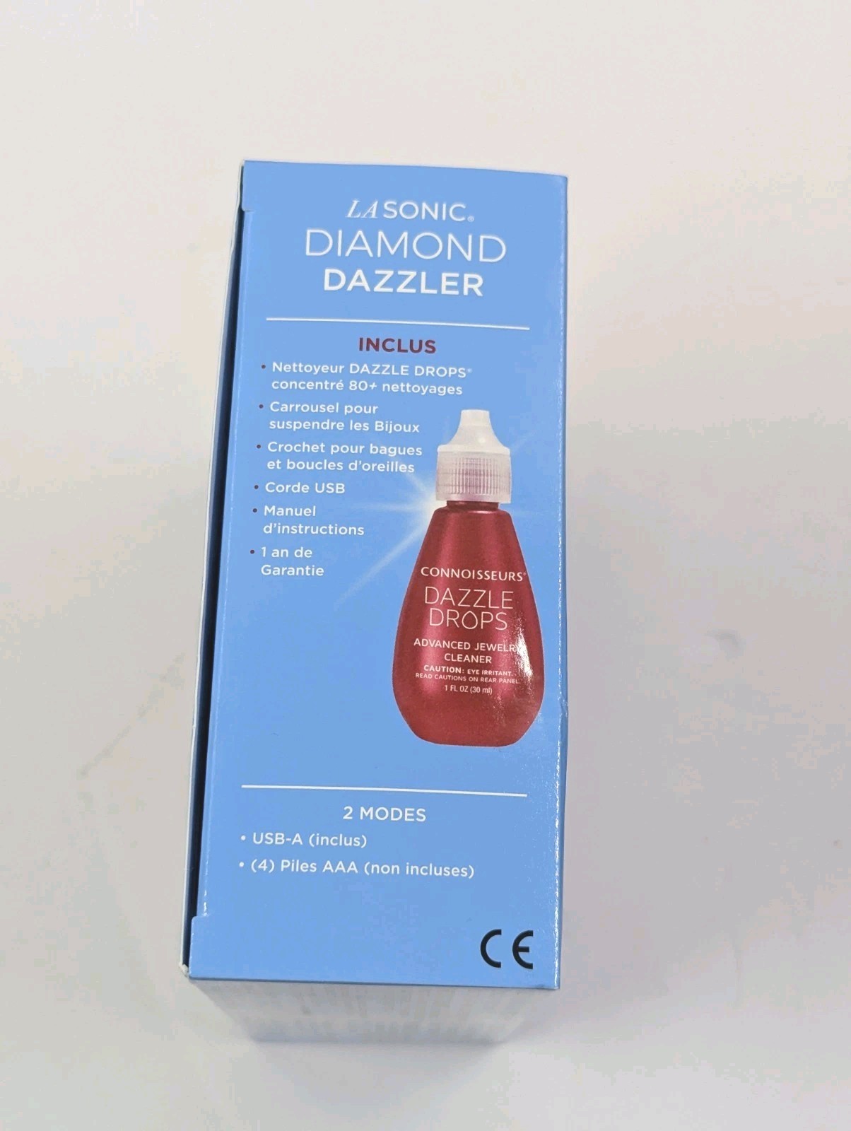 CONNOISSEURS Sonic Diamond Cleaner Makes Diamonds Sparkle Safewave Technology
