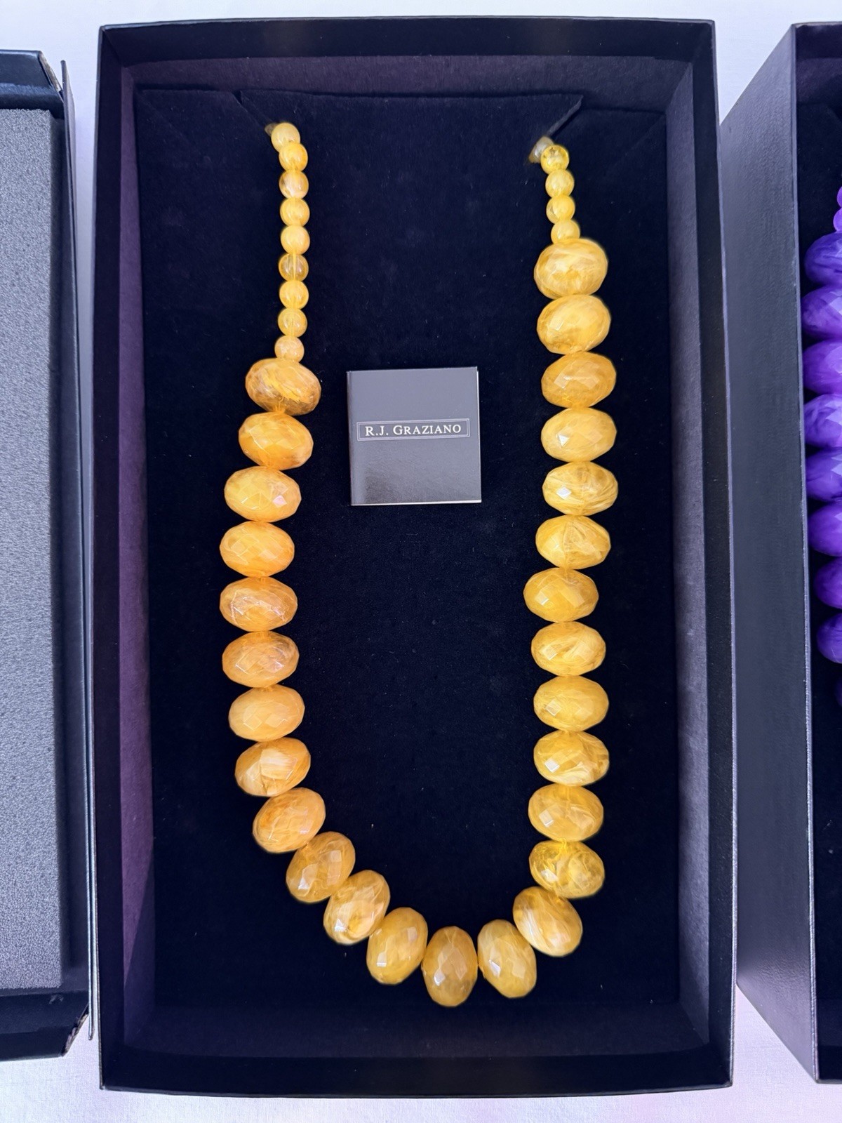 SEE PICS & DESCRIPTION! 2 R.J. Graziano Signature Necklaces Bought In July 2010