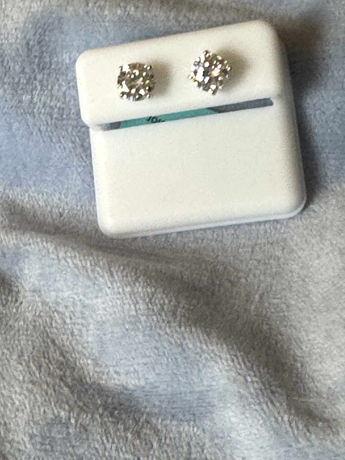 925 sterling silver moissanite earrings