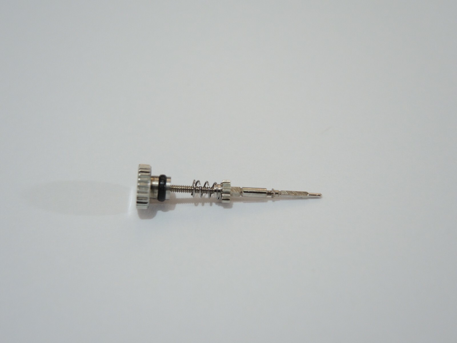 NEW STAINLESS CROWN,GEAR,SPRING & STEM SEIKO CHRONO POGUE 6139-6002/ 6000/ 6005