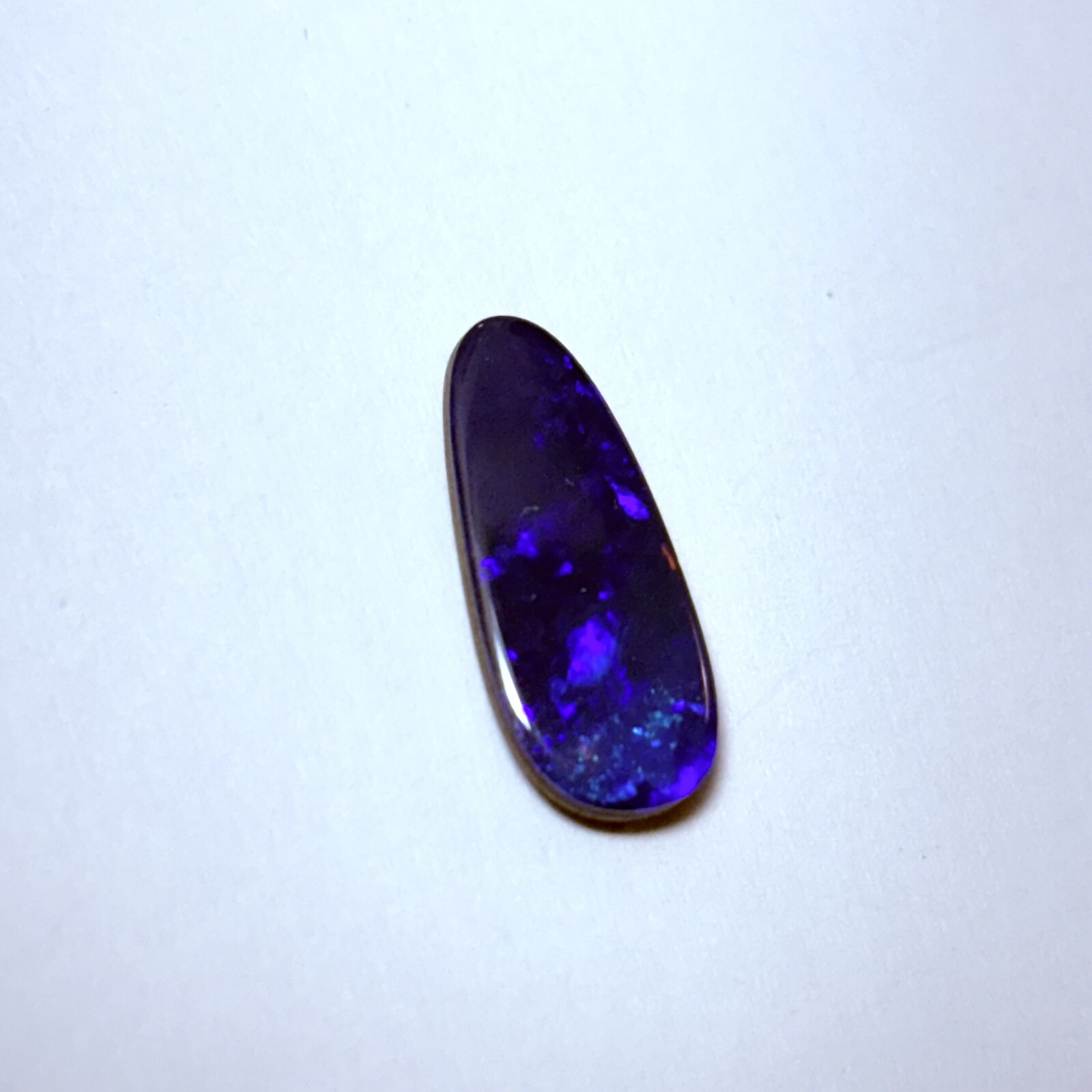 2.70ct Australian Boulder Opal Doublet Loose 16.2mm 0.55g