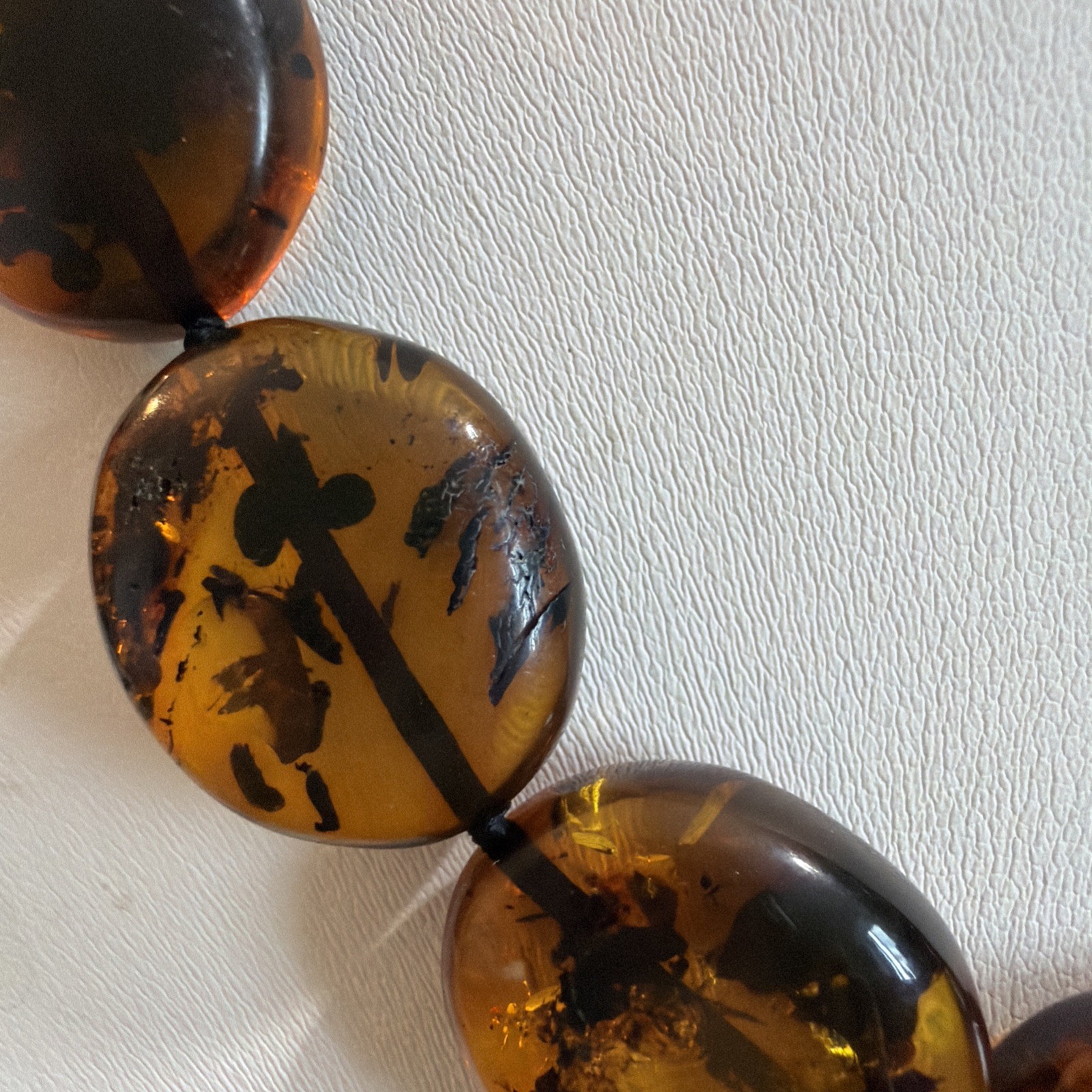 Vintage graduated beats 18 inches Genuine Baltic Amber Necklace 36g