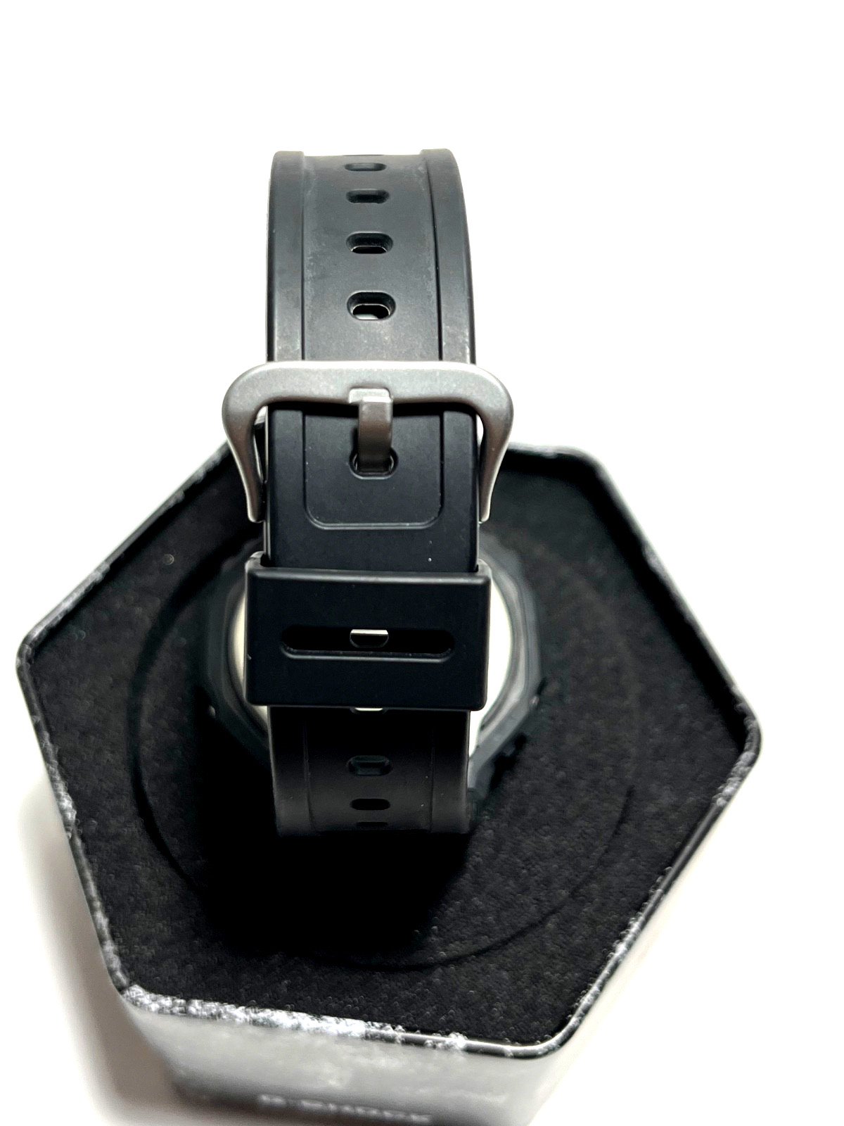 Casio G-Shock GA-2100-1A1 “CasiOak” Triple Black Like New with Original Tin