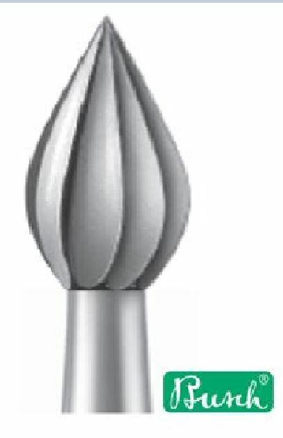 BUSCH BURS BUD FIG. 6 ALL SIZES from 0.5mm to 5.00mm BOX of 6 ORIGINAL!
