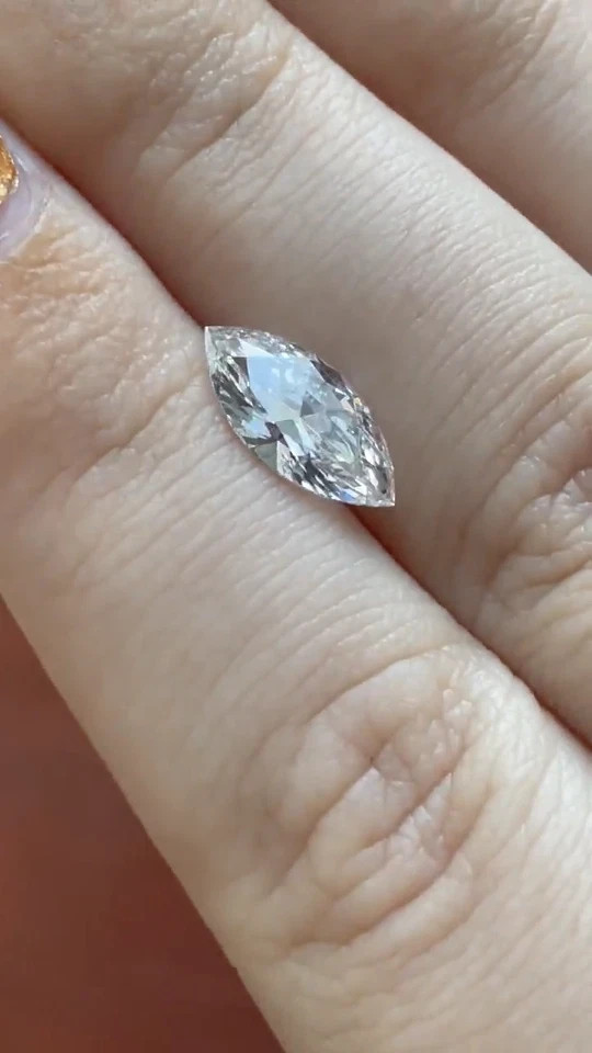 2.00 Cts MARQUISE Cut Certified Lab Grown CVD Diamond D Color VVS1 Clarity