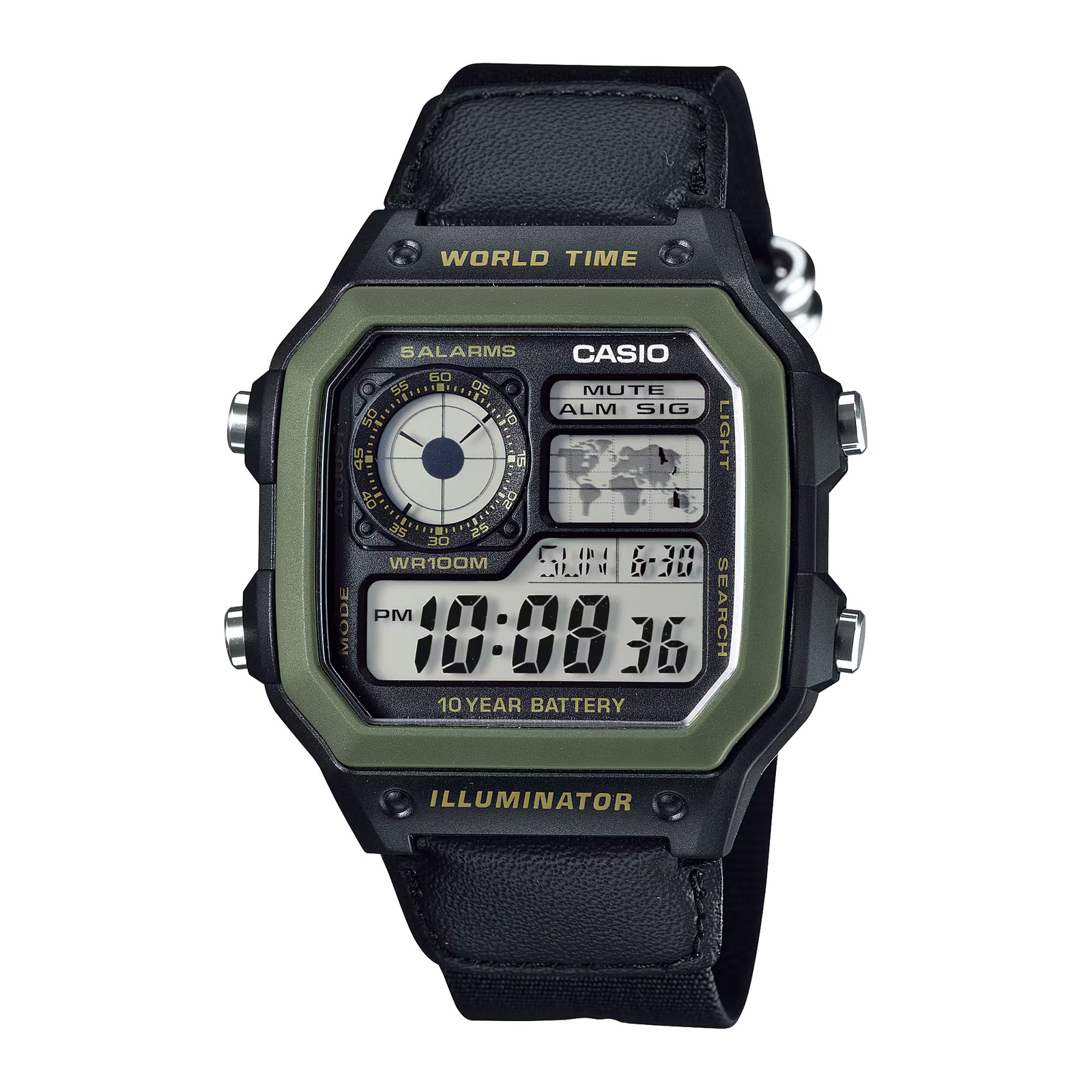 CASIO AE-1200WHB-1B AE1200WHB-1BV CASIO ROYALE DIGITAL WATCH