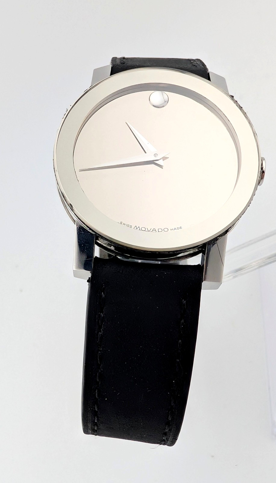 Movado Men’s Sapphire Mirror Bezel/Dial; Model #84.G1.2896 ~New Movement/Crystal