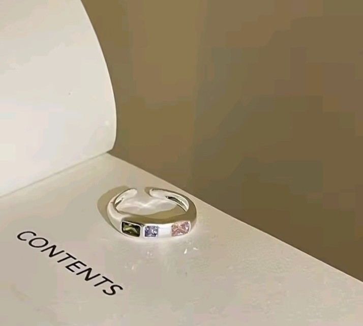 Enchanting Red Black Couple Ring His/Her Made for Lovers Valentine’s Day Edition