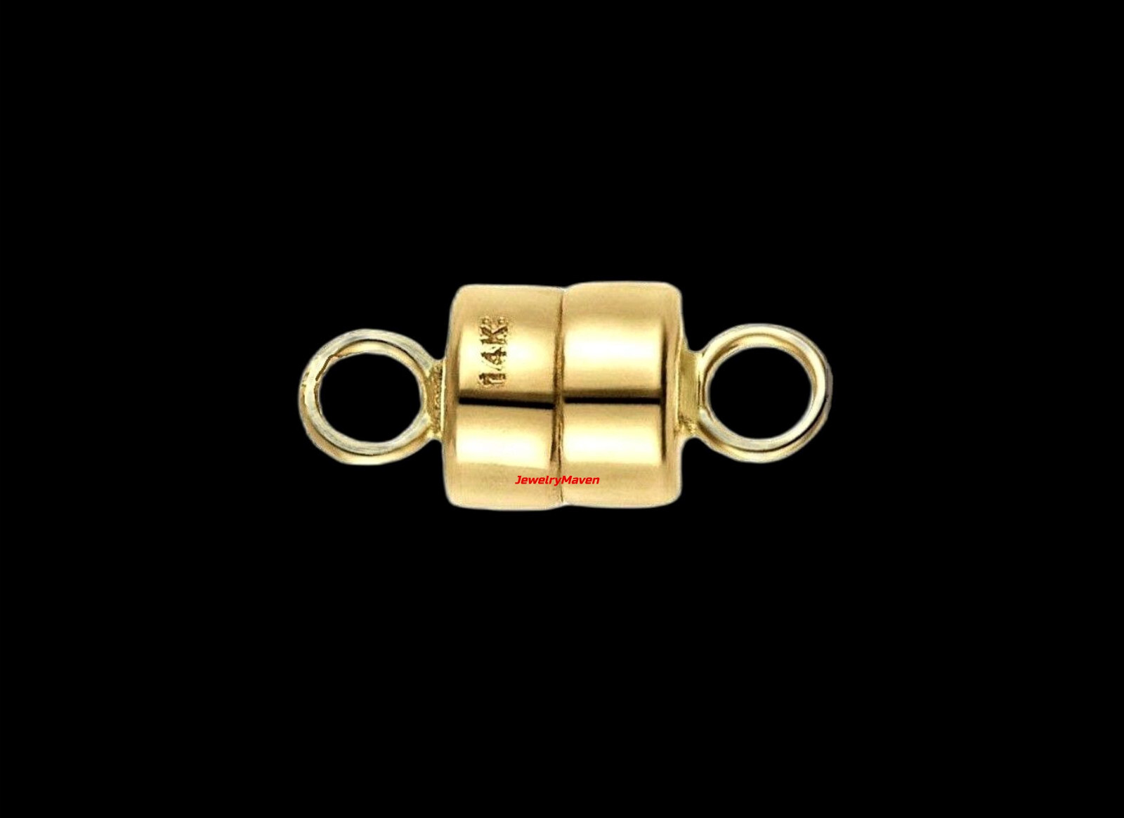 4.5mm 14k MAGNETIC CLASP TINY Converter Extender Yellow SOLID Gold USA MADE