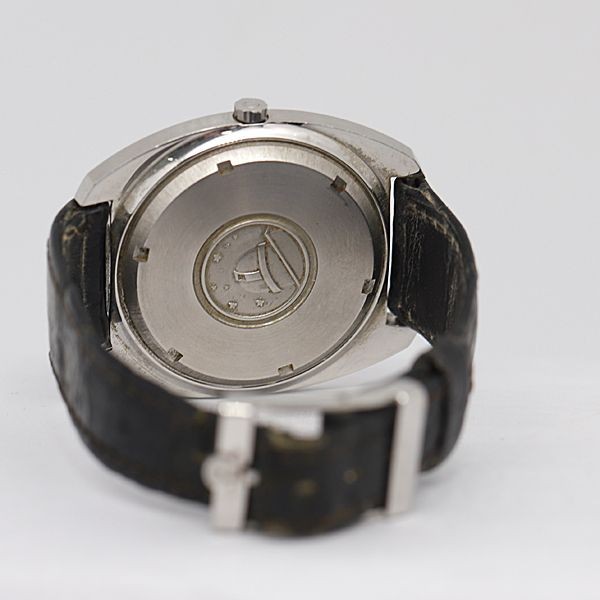 Deadstock Level Omega Electronic Constellation Date Silver Dial Men’s Wristwatch