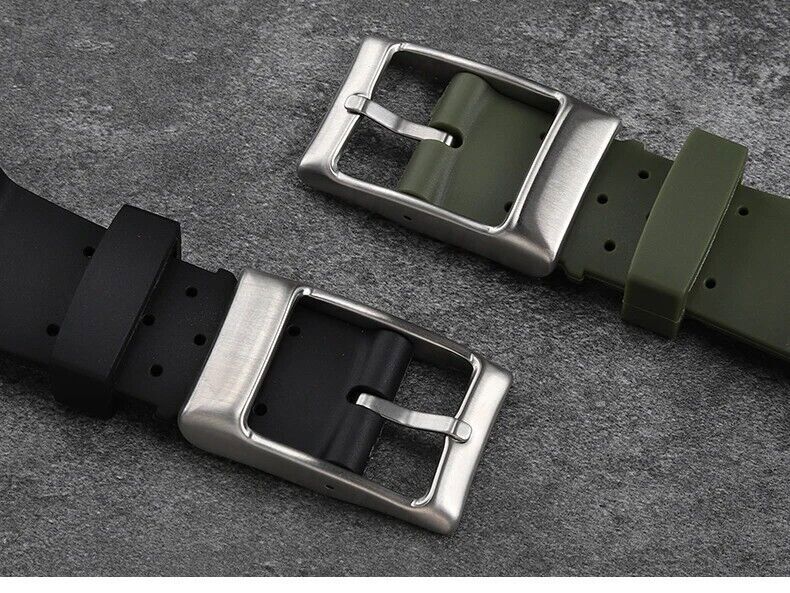 Strap/Adapters For Citizen Men’s Diver B873-S057892 Rubber Dive Watch Band